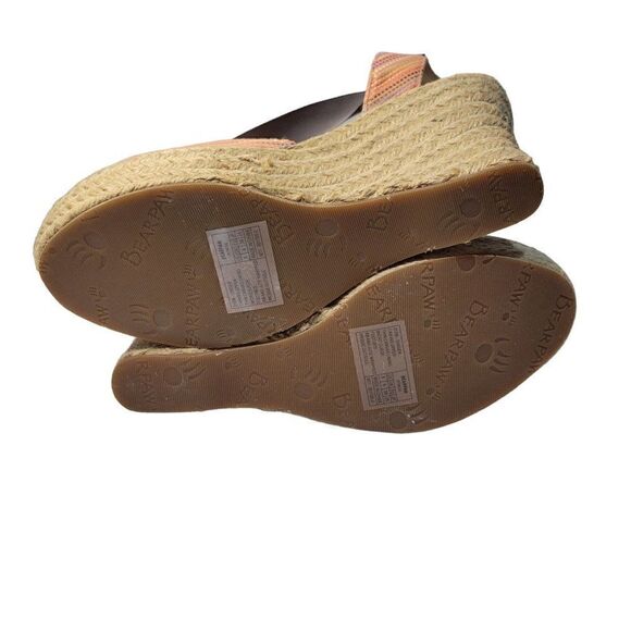 Bearpaw Women's Ginger Wedge Open Back Shoe (Size 8) - Picture 6 of 9